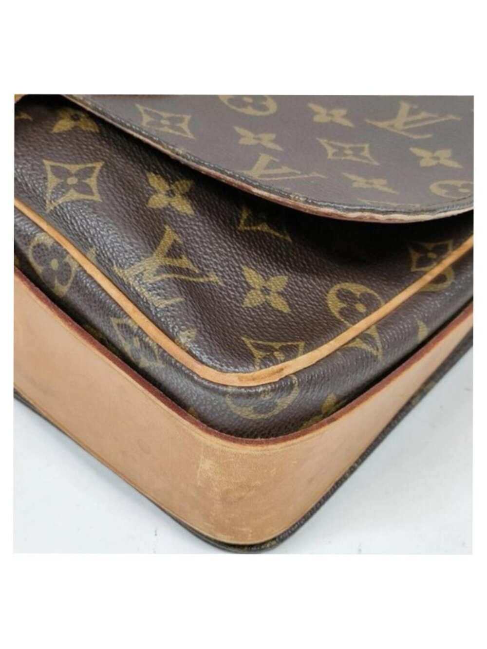 Authentic Louis Vuitton Cartouchiere GM Monogram Crossbody Bag - Picture 7 of 10